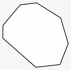 File - Irregular Octagon - Svg - Heptagono Irregular #4396553