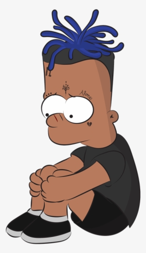Xxxtentacion By Haydenstyles Xxxtentacion By Haydenstyles - Bart Simpson Xxx Tentacion #4396695
