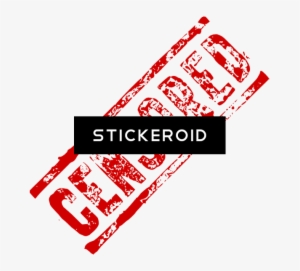 Censored Stamp - Censored Stamp Tile Coaster #4396721