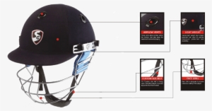 Clear Space Helmet Png - Sg Optipro Cricket Helmet #4396752