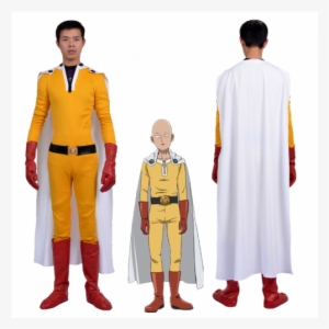 Dfym One Punch Man Cosplay Costume Full Suit #4396959