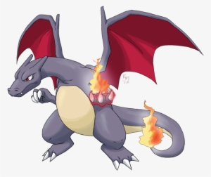 Shiny Charizard By Wolf-goddess13 - Shiny Charizard Transparent Background #4397448