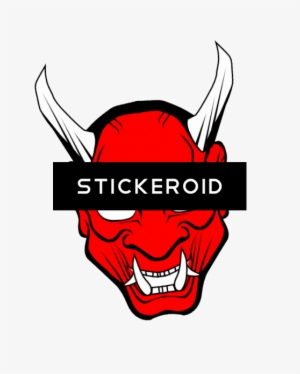 Devil - Japanese Demon Mask Png #4397490