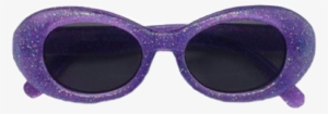 Clout Purple Glasses Niche Moodboard - Sunglasses #4397772