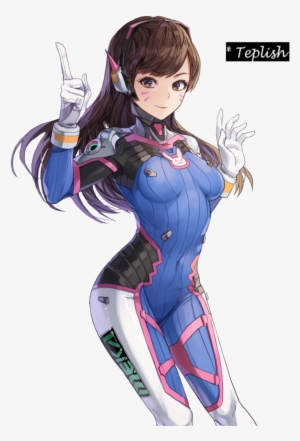 Overwatch Dva Png #4398318