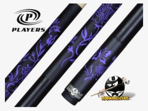 Players D-lbf Laser Etched "purple - Players Cue C 9921 #4399030