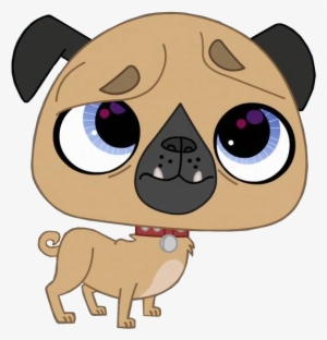 Pug Vector Png - Lps Pug #4399196