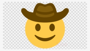Discord Cowboy Emoji Clipart Emoji Cowboy Hat Discord - Emoji Do Whatsapp Png #4399310