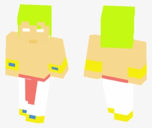 Lssj Broly - Halloween Skins Minecraft Girl #4399350
