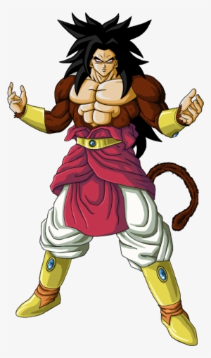Clip Free Download Image Ssj Png Z - Broly 4 #4399515