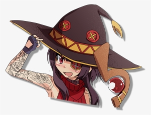 Image Of Tatted Megumin - Cartoon #4399940 Image Of Tatted Megumin - Cartoon #4399940