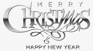 Merry Christmas And Happy New Year Black White With #440168