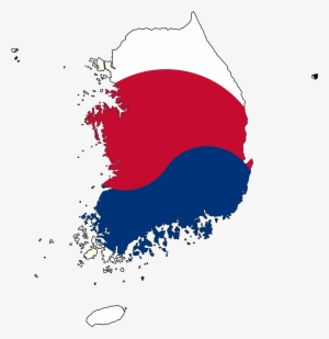 South Korean - South Korea Map Png #440169