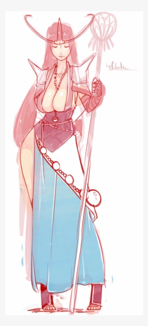 Milotic Gijinka, As A Monk - Moe Anthropomorphism #440713