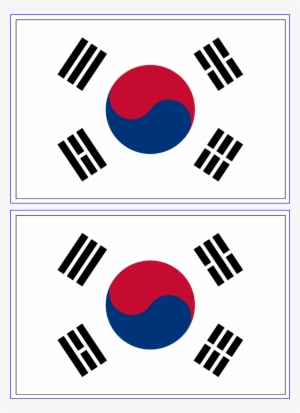 South Korea Flag - South Korea Flag Circle #440821