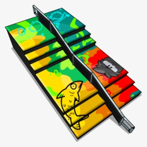 Graffiti Stair Ramp Sprite 008 - Stairs #440983
