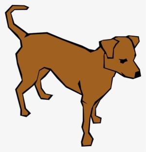 Free Vector Dog Simple Drawing Clip Art - Clip Art Dog #441056