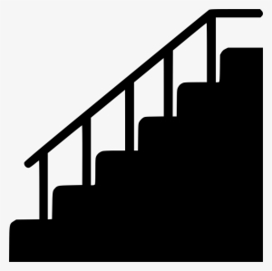 Jpg Black And White Stock Stair Silhouette At Getdrawings - Stair Case Png #441159
