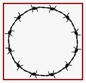 Fascinating Onlinelabels Clip Art Barbed Wire Frame - Barbed Wire Circle Png #441209 Fascinating Onlinelabels Clip Art Barbed Wire Frame - Barbed Wire Circle Png #441209
