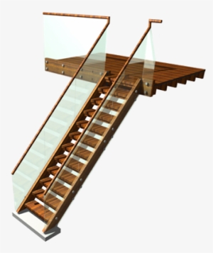 The Complex Curved Geometry Of This Stairwell Required - Plywood #441744