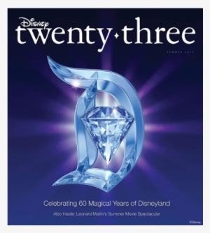Disney Twenty-three Celebrates 60 Magical Years Of - Disney Twenty Three Magazine Logo #441759