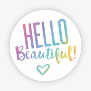 Hello Beautiful Stickers - Hello Beautiful Lularoe #442318