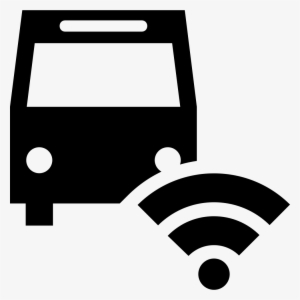 Bus And Wifi Signal Comments - Bus Wifi Icon Png #442784