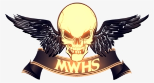 [mwhs] Clan - Alien Skull Sticker (rectangle) #443925