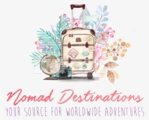 行李 箱 手繪 插畫 #444195