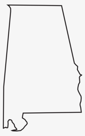 Outline Of Alabama State Map - United States Map