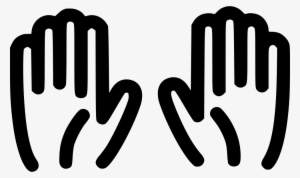 Hands Hold Wait Stop Handsup Comments - Hands Up Svg #444781