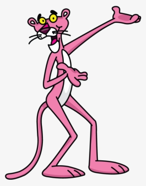 How To Draw Pink Panther - Easy Pink Panther Drawing #444783
