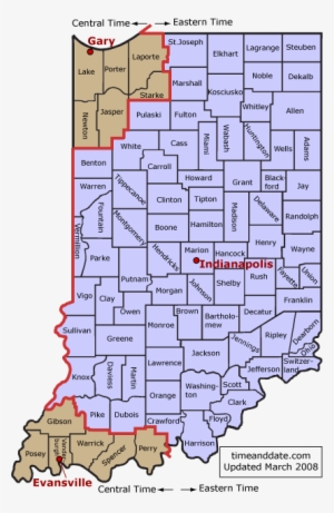 Eastern Time Zone Indiana #444891
