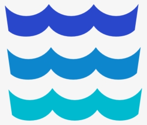 Wave Clip Art Png - Nautical Waves Clipart #445278