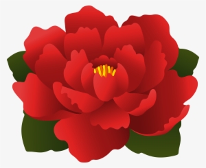 Red Flower Transparent Clip Art #445300