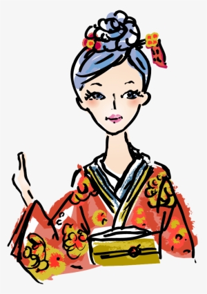 Japanese Clip Art Free - Japanese Woman Clip Art #445365
