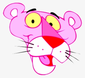 Tim Topping T - Pink Panther Face Cartoon #445415