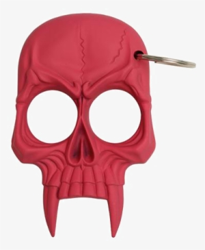 Vampire Skull Self Defense Keychain Pink, , Panther - Keychain #445460