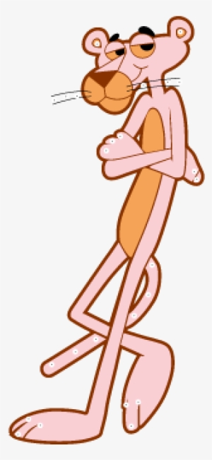 Pink Panther Character Vector Logo - Pink Panther Vector #445533