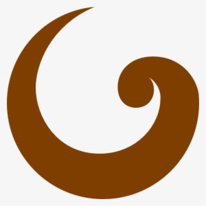 Original Png Clip Art File Simple Swirl Brown Svg Images #446180