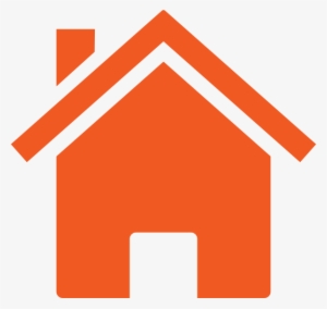 Orange House Clipart Png For Web #446299