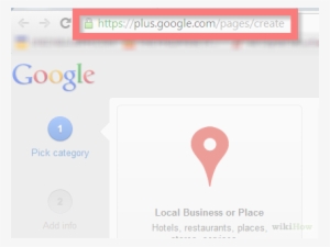 Image Titled Make A Google Plus Page Step 1 - Google #446490