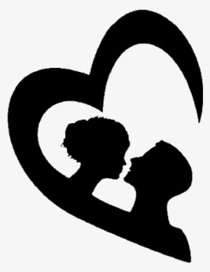 Valentine's Day Couples Silhouettes - Valentine's Day Silhouettes #446658