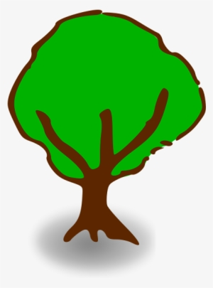 Cartoon Tree Transparent Background #446885