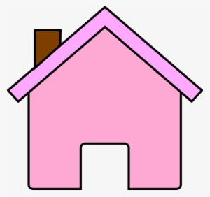 Clip Art At Clker Com Vector Online - Pink House Clipart #447063