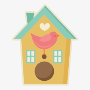 Bird House Clipart Svg - Clip Art #447086