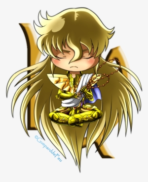 Chibi Virgo Shaka By Gueparddefeu - Chibi Saint Seiya #447187