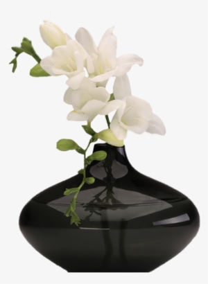 White Flower Vase Png #447399
