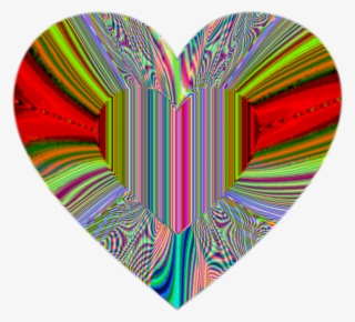 Heart Computer Icons Organ Free Commercial Clipart - Psychedelic Heart #448537