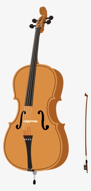 Instrument Clipart Violin Bow - Cello Clipart #449246
